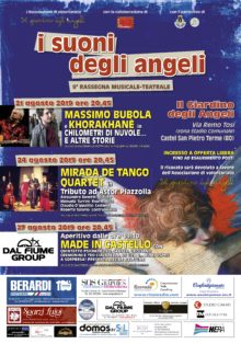 Musica e comicità per la seconda parte della rassegna “I Suoni degli Angeli 2019”
